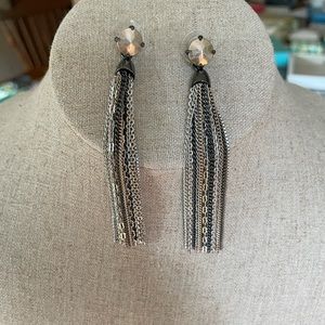 Stella and Dot Fringe Tassel Earrings